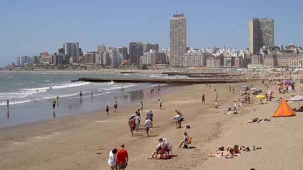Mar del Plata siempre ha sido un lugar reconocido por los beneficios del agua salada (Min de Turismo)