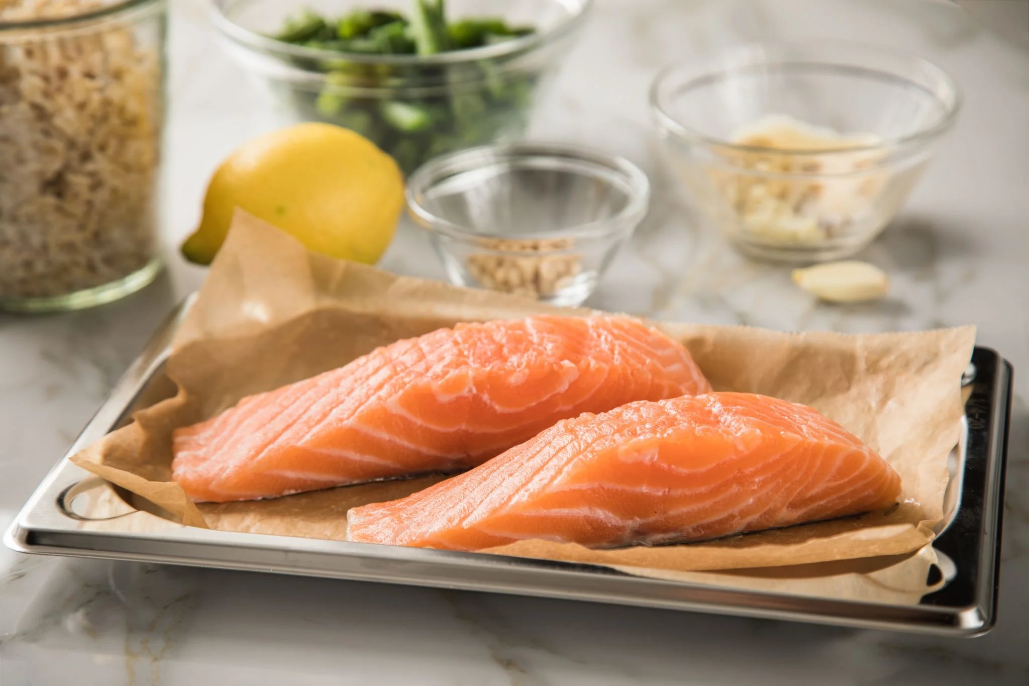 Una ración de 100 gramos de salmón aporta 20 gramos de proteína (DPA)