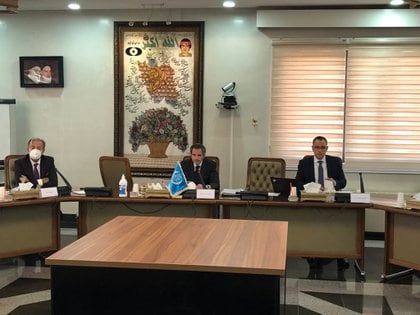 21/02/2021 Reunión del director general de la AIEA, Rafael Grossi, con dirigentes iraníes en Teherán
POLITICA ASIA IRÁN INTERNACIONAL
KAZEM GHARIBABADI / TWITTER
