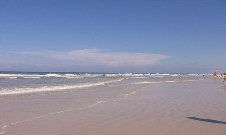 El ataque se produjo en esta playa de Florida (Foto: especial)