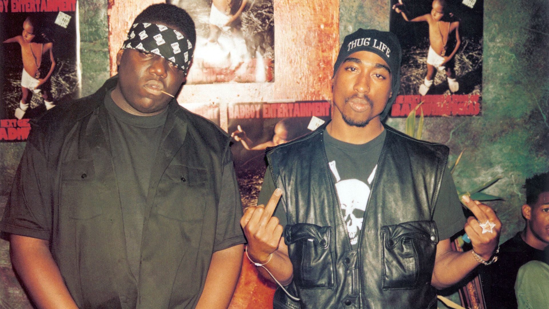 Notorious B.I.G. y Tupac Shakur (Shutterstock)