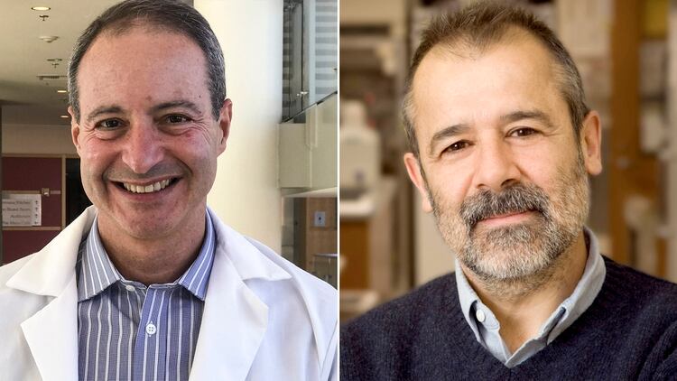 La Academia Nacional de Medicina de los EE. UU. distinguió como nuevos miembros al bioquímico Silvio Gutkind (izq) y al médico Jorge Galán (der), ambos argentinos