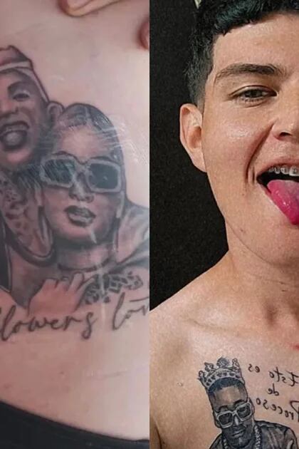 “I want to help a lot of people”: Edwar Ríos, the young man who tattooed  the face of several influencers