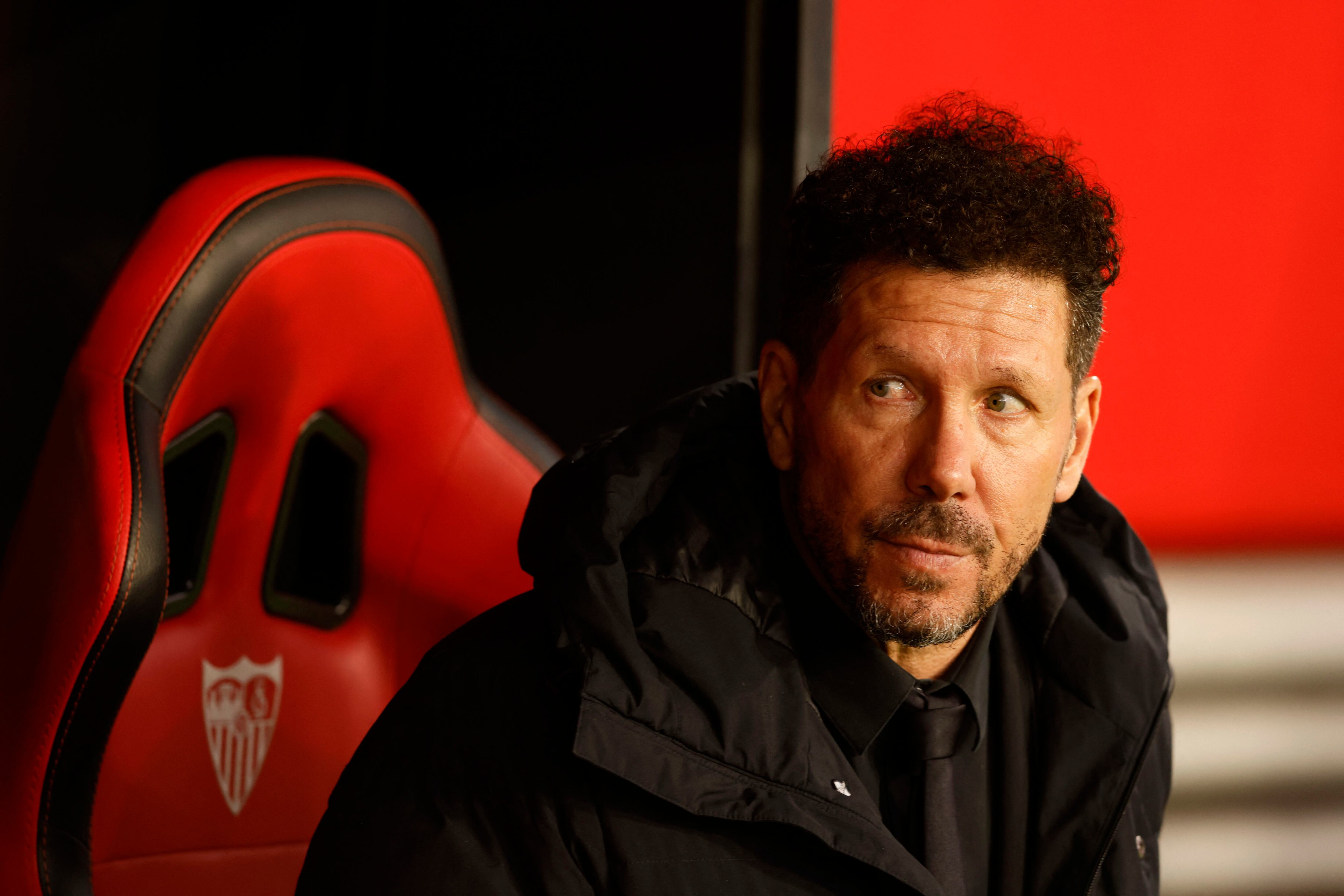 El técnico del Atlético de Madrid, Diego Pablo Simeone (REUTERS/Marcelo Del Pozo)