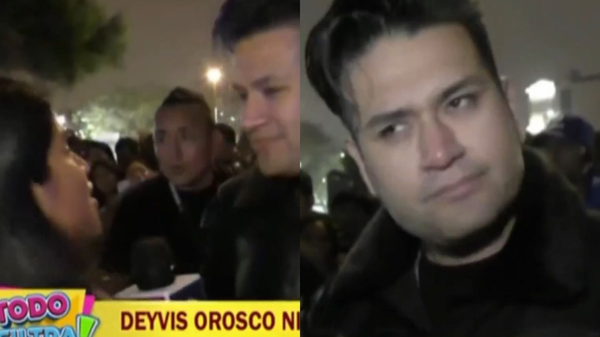 Deyvis Orosco minimiza a reportera que le preguntó por Papita Jr. | Panamericana TV