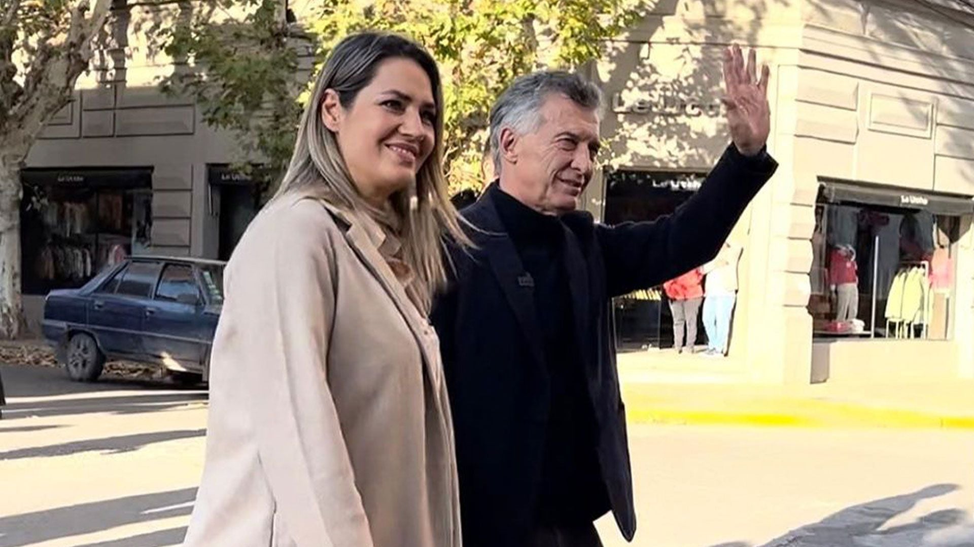 Mauricio Macri y Carolina Losada