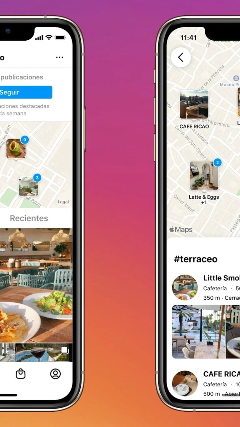Instagram: руководство по использованию карт и поиску близлежащих отелей  или ресторанов - Infobae