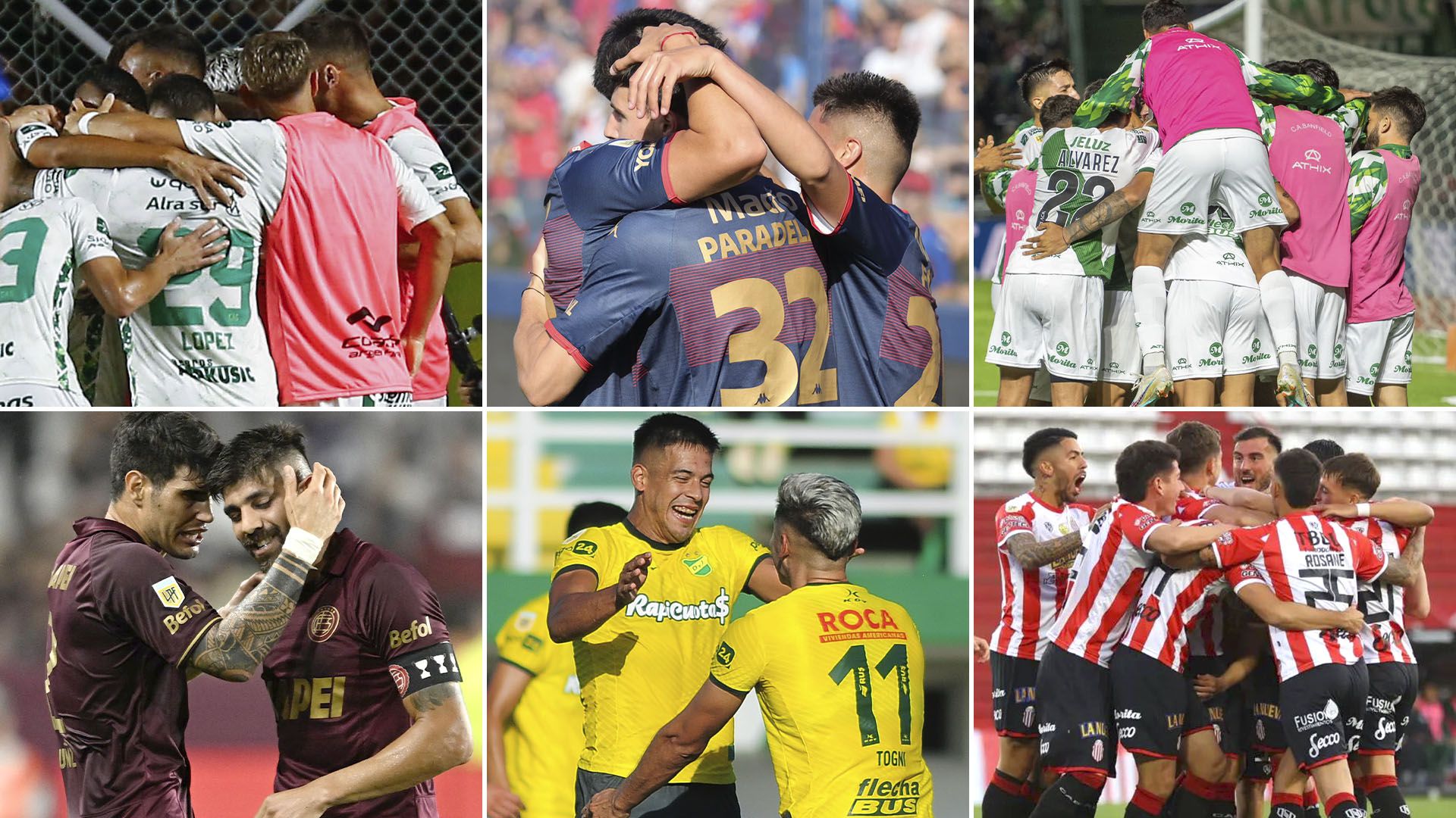 previas Sarmiento-Lanús Tigre-Defensa y Justicia Banfield-Barracas Central