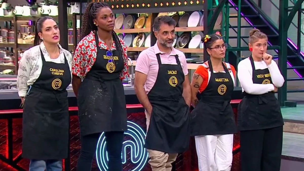 Martina se convirtió en la heroína de la noche en 'MasterChef Celebrity':  salvó a todos los concursantes de la eliminación - Infobae