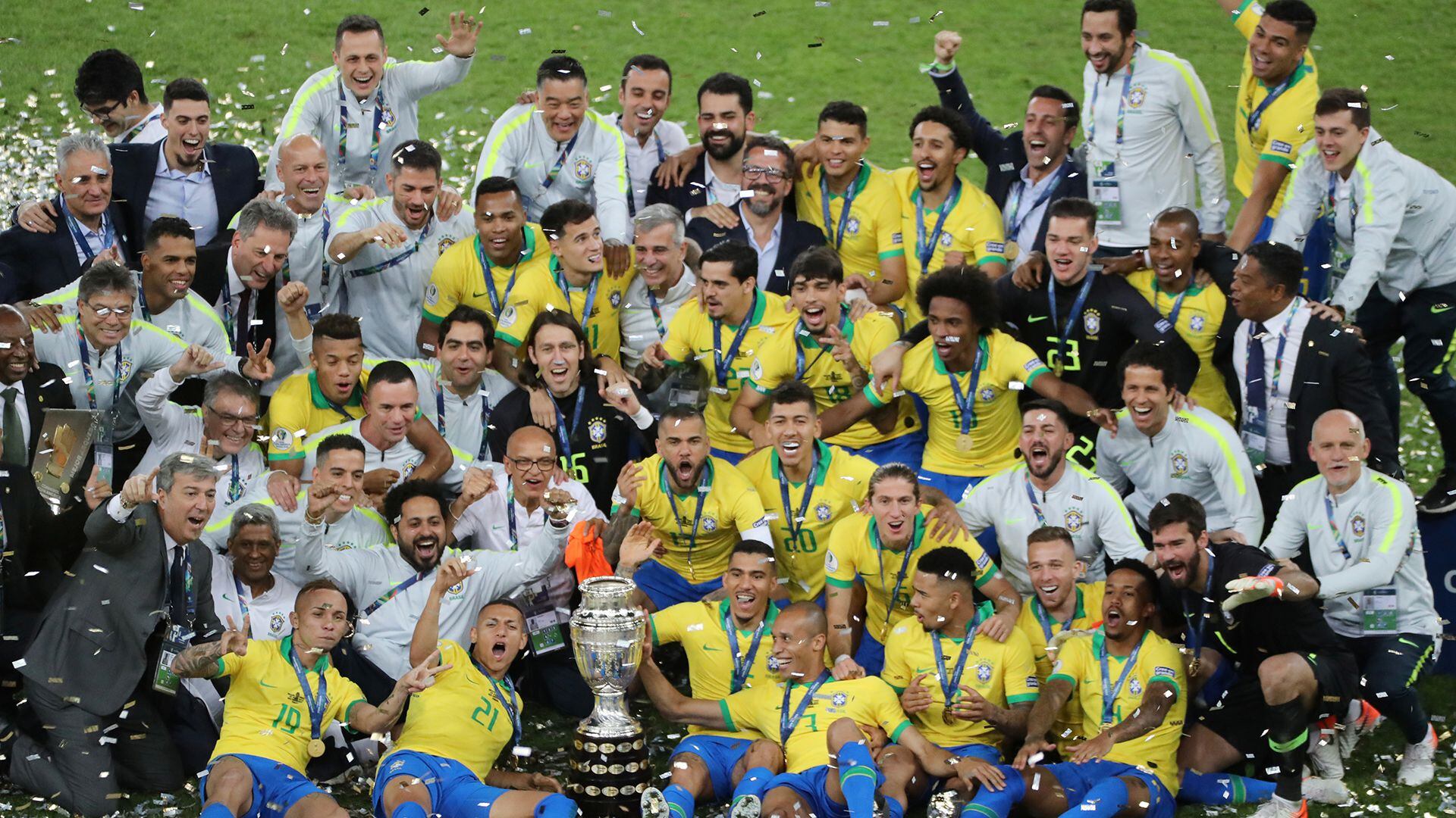 Las 19 Mejores Fotos De La Final De La Copa America 2019 Mercedes Television