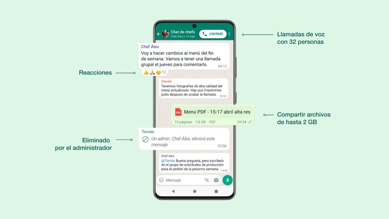 Las novedades que llegarán a WhatsApp en las próximas semanas