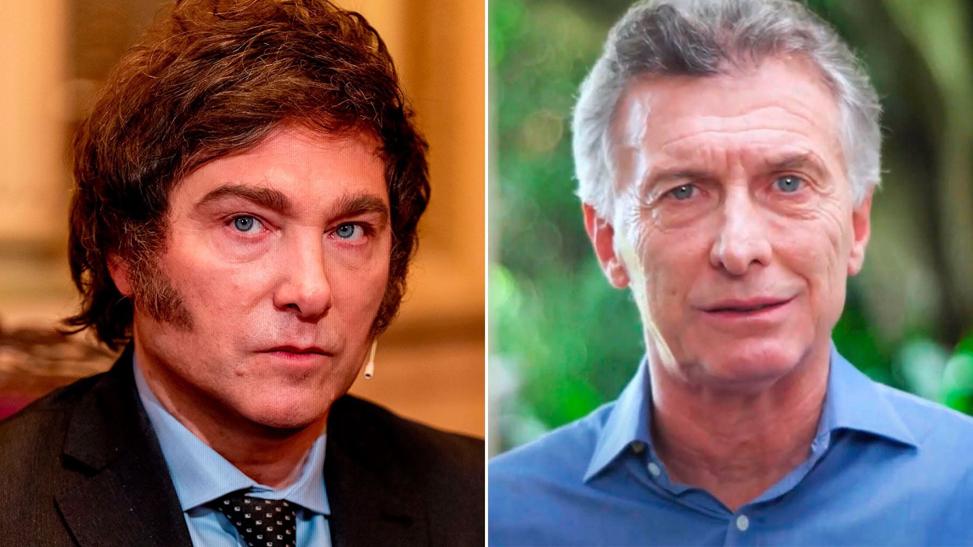 Macri y Milei