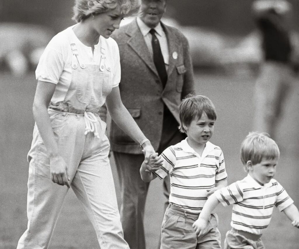 Sus amados William y Harry; ellos fueron su gran orgullo.