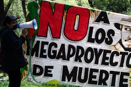 Las organizaciones civiles criticaron la construcción del Tren Maya por violar derechos humanos como el acceso a un medio ambiente sano (Foto: Cuartoscuro)