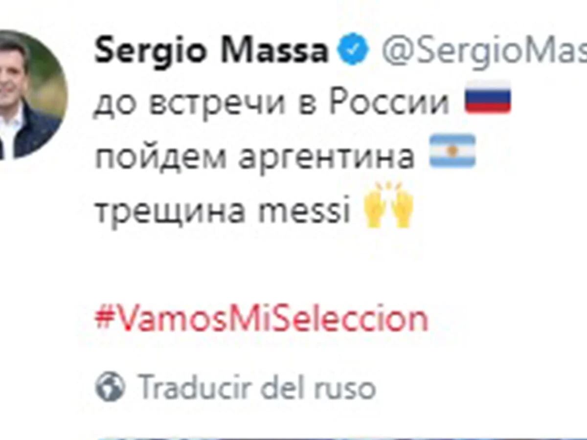 Alegría por Messi, un mensaje en ruso y el particular tuit de la izquierda:  qué dijeron los políticos tras la victoria de Argentina - Infobae