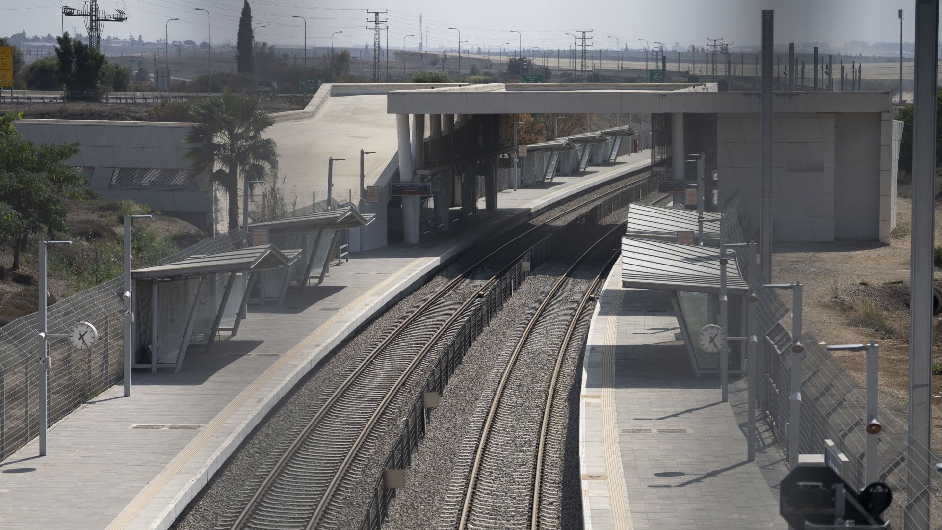 La estación de tren cercana a Sderot está cerrada: ya nadie viaja, tras el ataque terrorista de Hamas