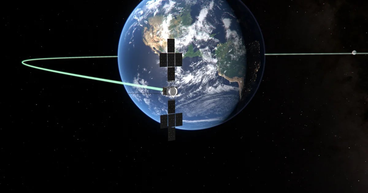 The JUICE space probe has completed its flyby of the Moon and Earth on its way to Jupiter.