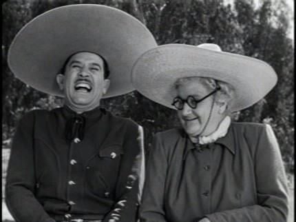 Sara Garcia and Pedro Infante