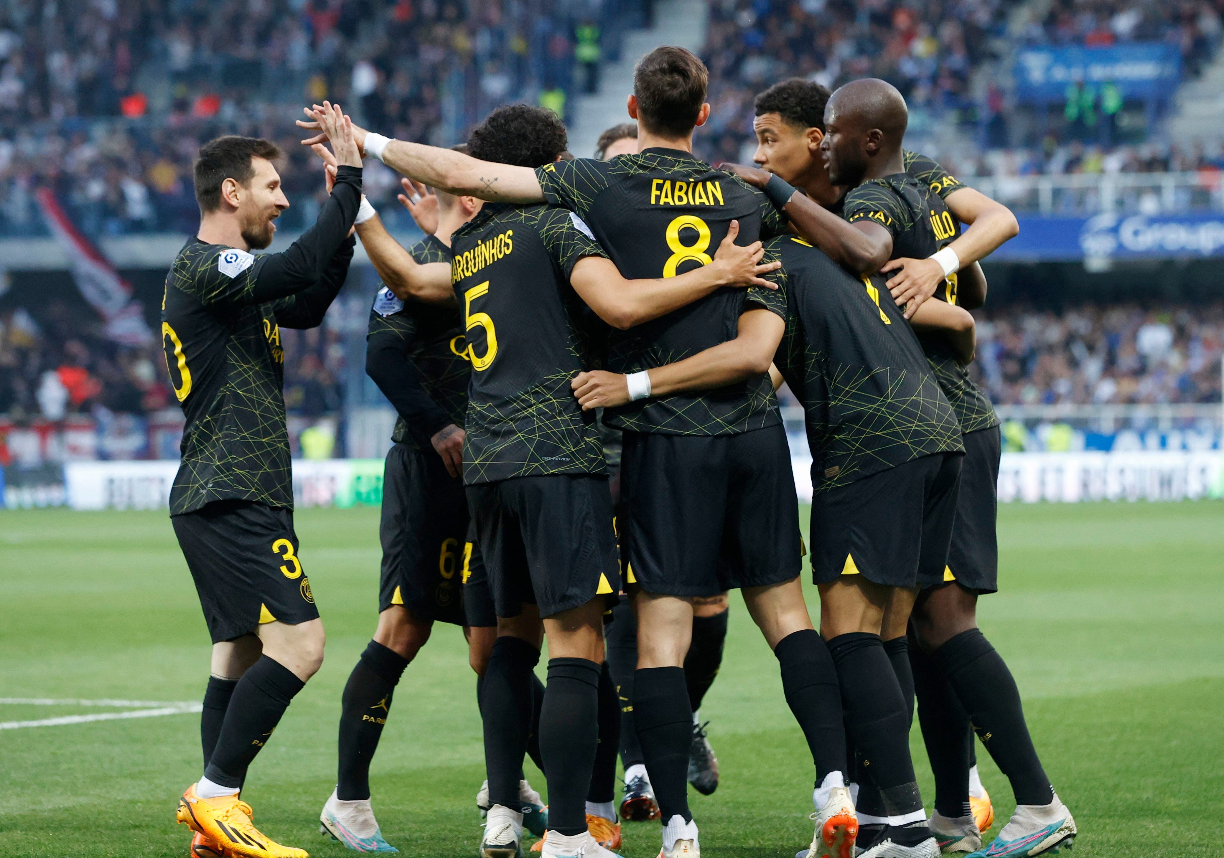 PSG fue el campeón de la Ligue 1 durante la temporada pasada (REUTERS/Stephanie Lecocq)