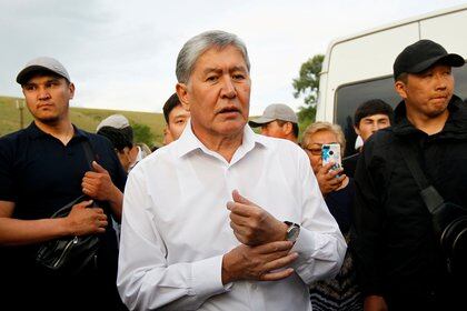 El ex presidente Almazbek Atambayev (REUTERS/Vladimir Pirogov/archivo)