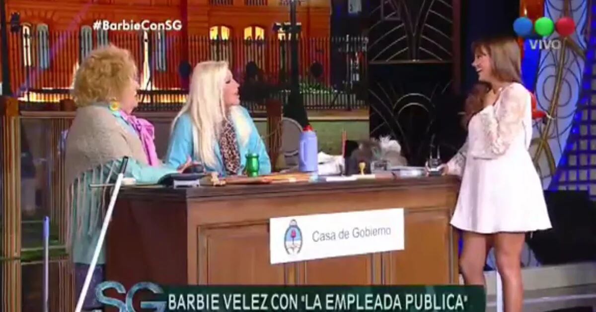 Barbie Vélez En Un Sketch Lleno De Chicanas Con Susana Giménez Y Antonio Gasalla Por Un 