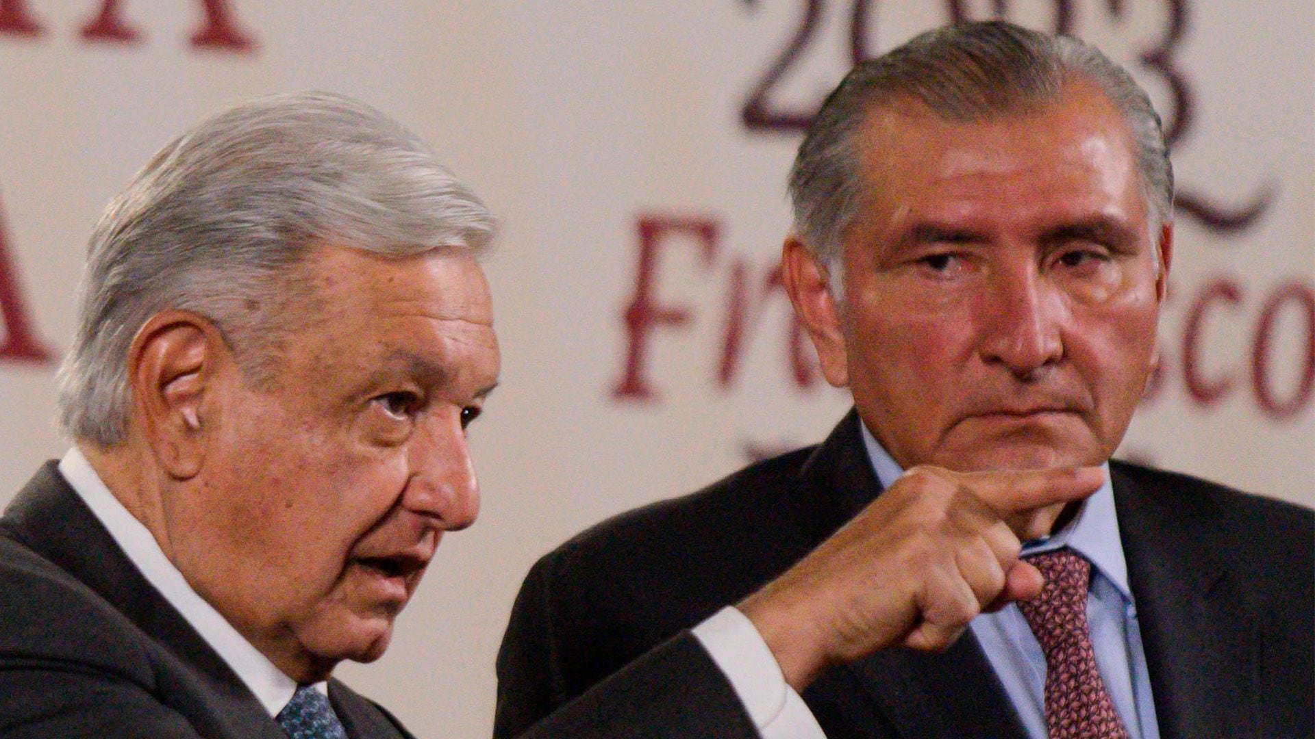 El presidente López Obrador junto a quien llama su hermano, el exsecretario de Gobernación, Adán Augusto López (Foto:Cuartoscuro)