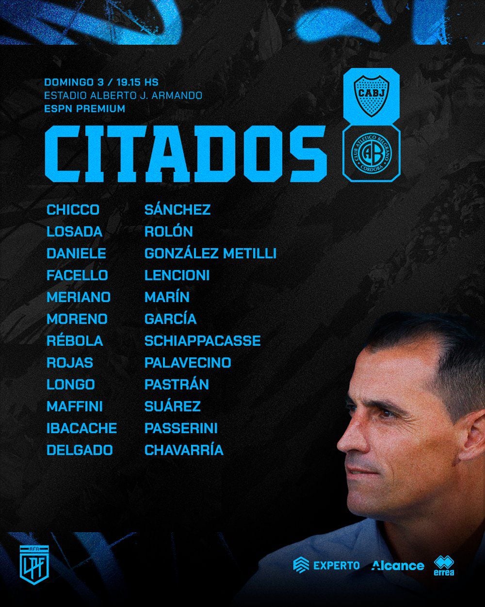 Boca Belgrano concentrados