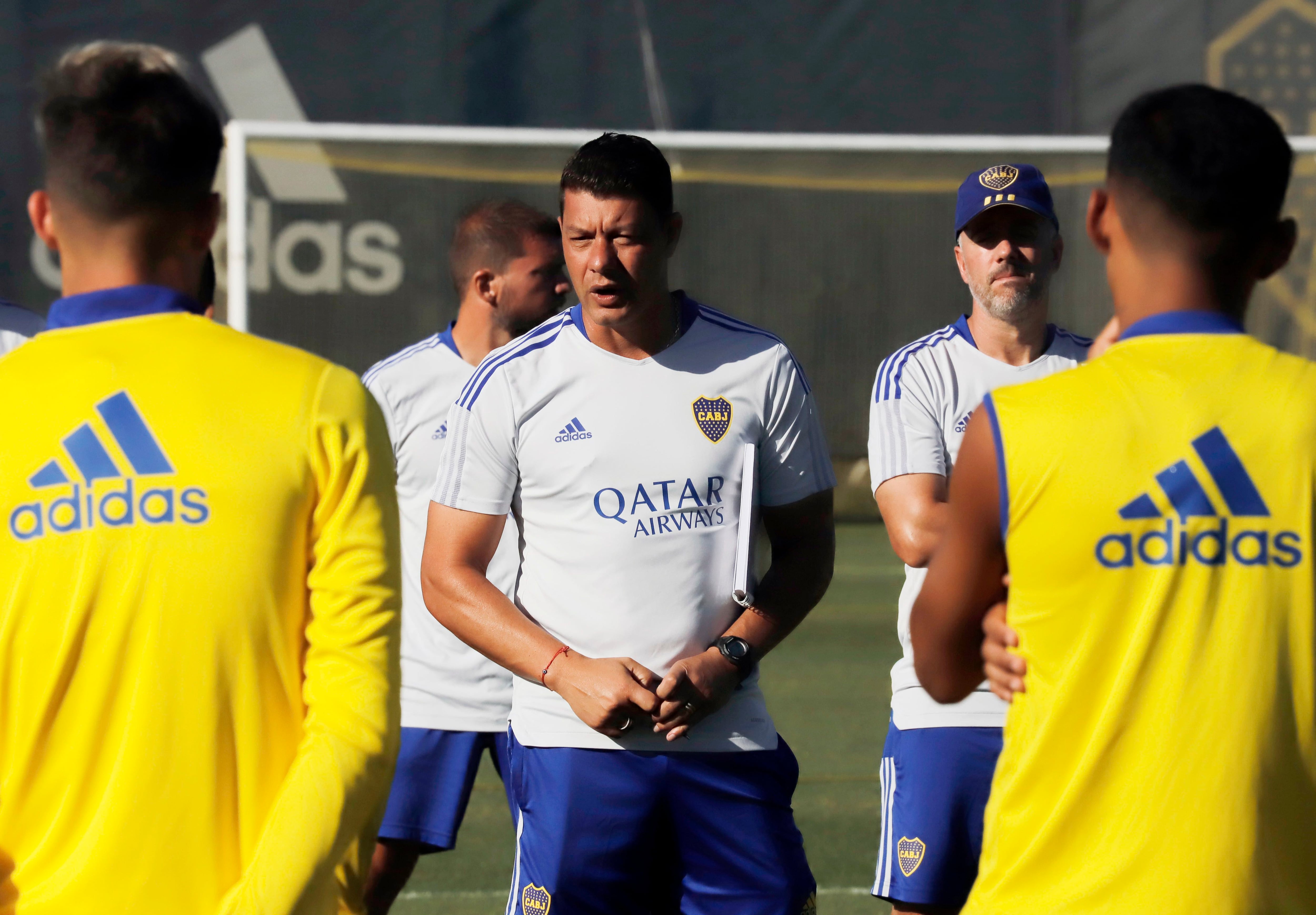 Sebastian Battaglia Boca training