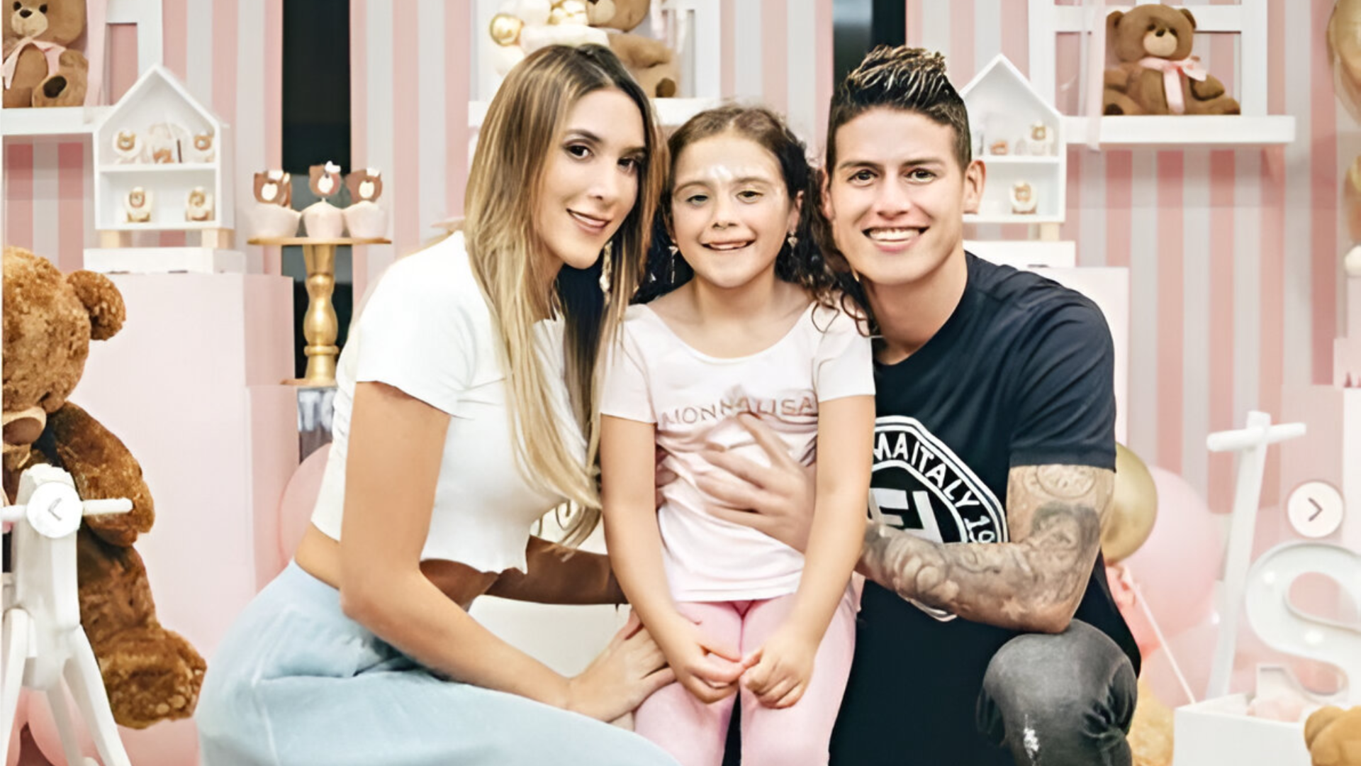 Salomé Rodríguez, la hija de James, también muestra talento para el  deporte, pero no tiene nada que ver con el fútbol - Infobae