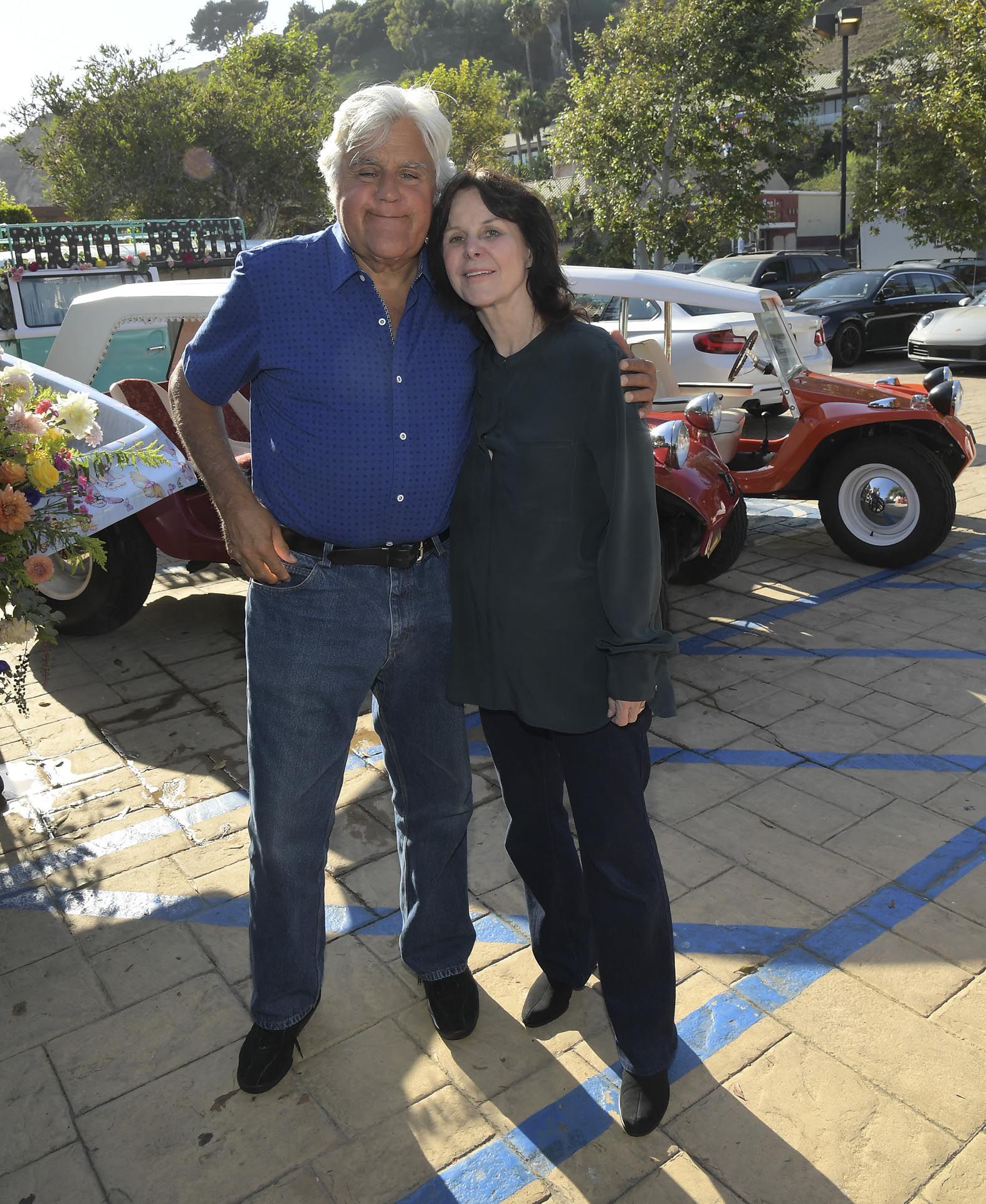 Jay Leno y Mavis Leno