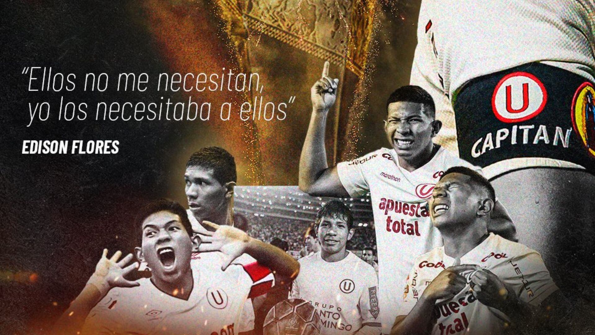 Edison Flores llegó en junio del 2023 a Universitario de Deportes procedente del Atlas. - Crédito: Liga Profesional de Fútbol