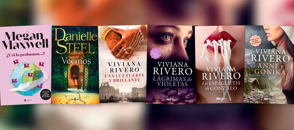 Qué leer el fin de semana: Megan Maxwell, Viviana Rivero y Danielle Steel  entre 27.900 y 44.900 pesos colombianos - Infobae