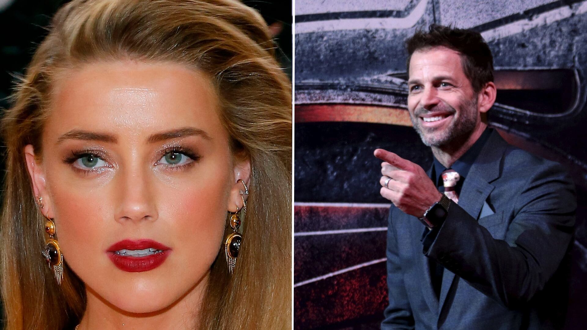 Amber Heard Zack Snyder