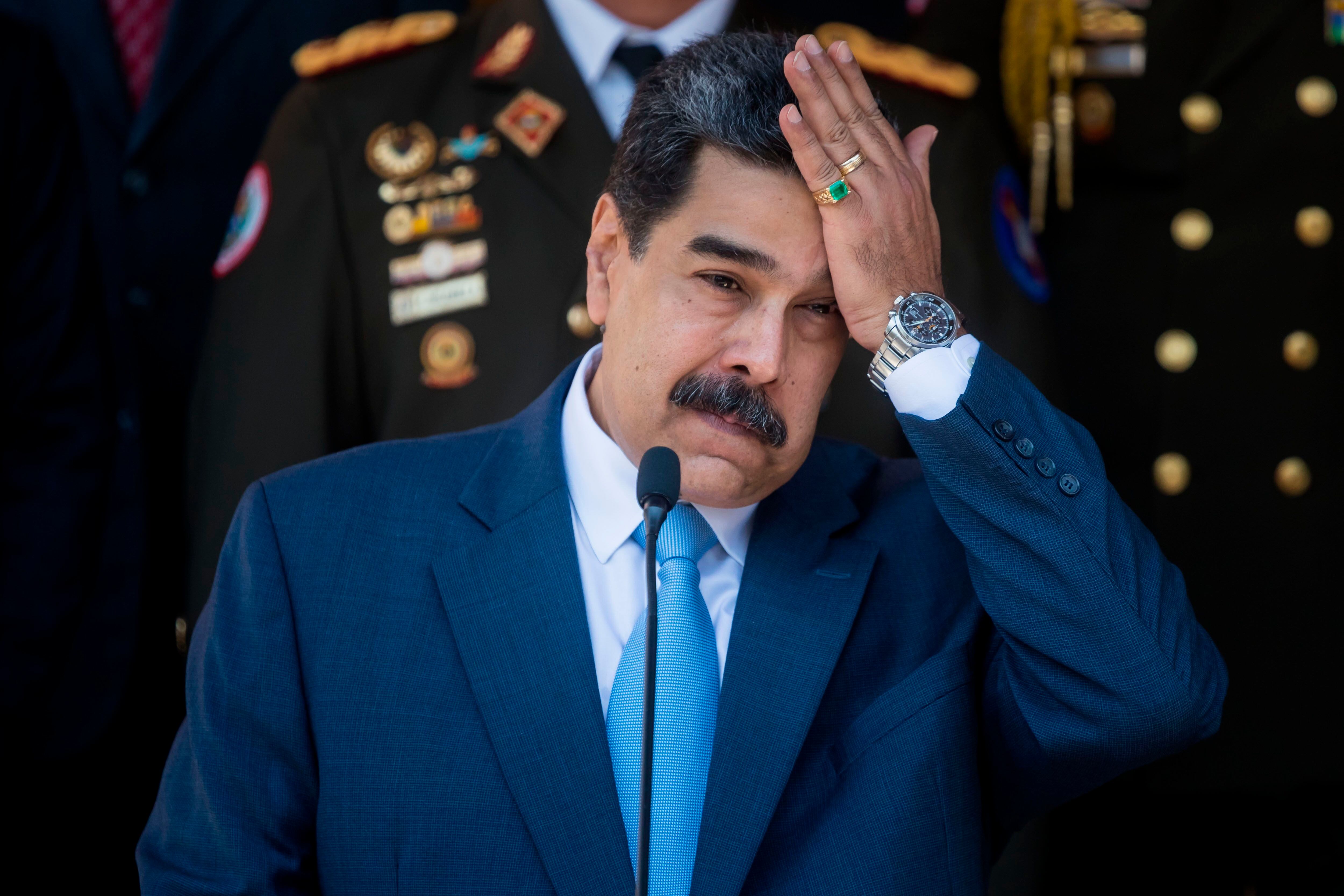 Extrema preocupación en el régimen de Maduro por la posible extradición de Álex Saab a EEUU (EFE/ Miguel Gutiérrez)
