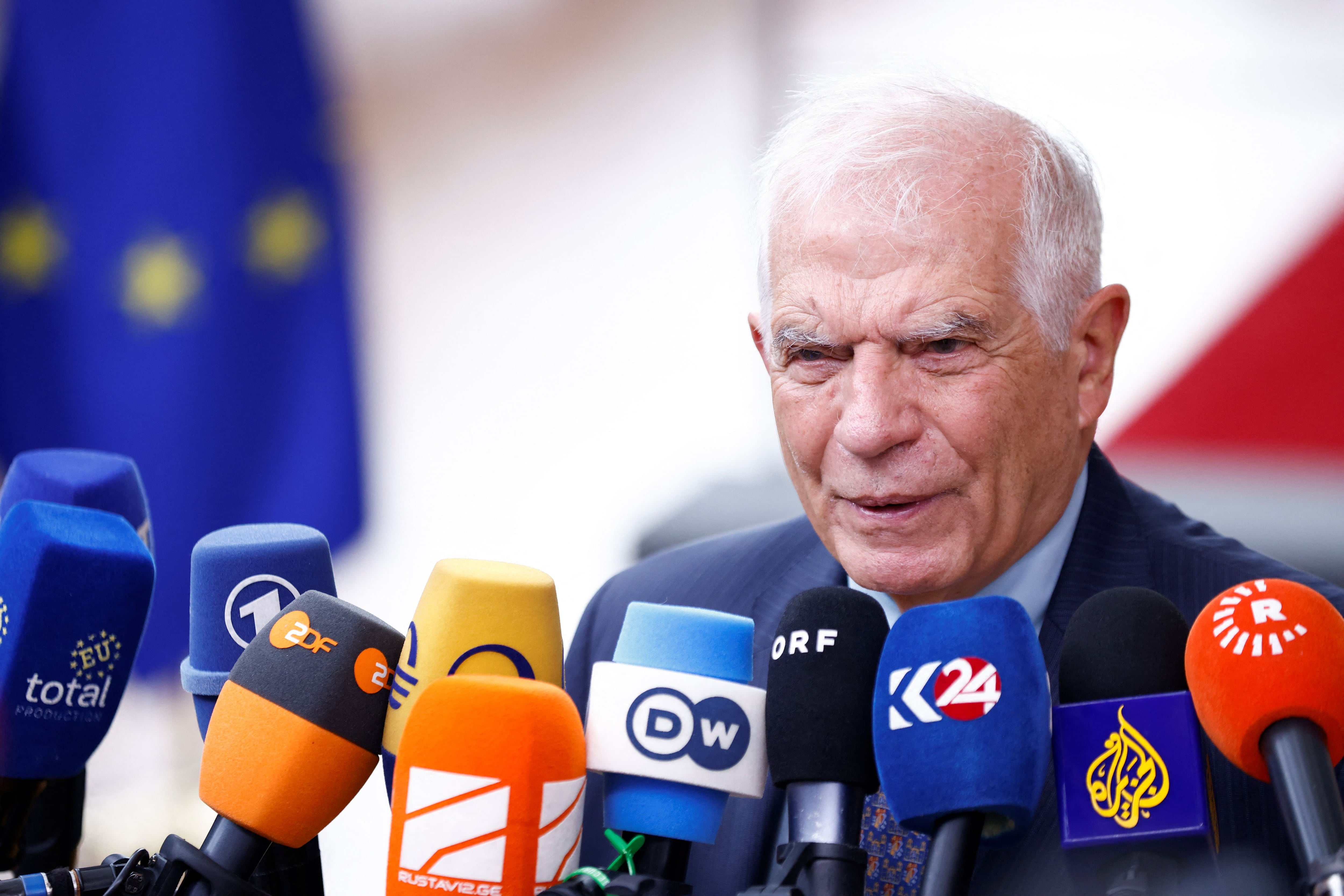 Borrell instó a los líderes de la UE a estar dispuestos a tomar las medidas que sean necesarias para contribuir en la lucha del pueblo venezolano por la democracia en el país (REUTERS)