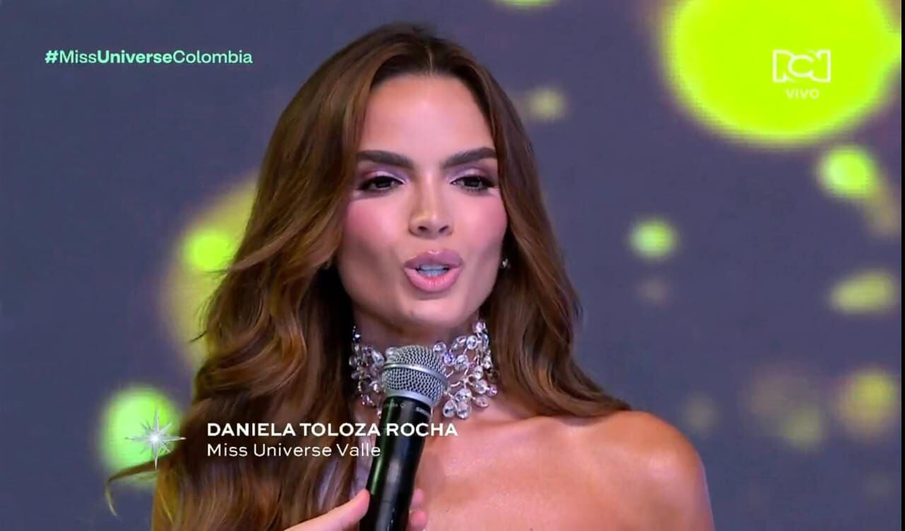 Ronda de preguntas: Miss Universe Valle - crédito RCN