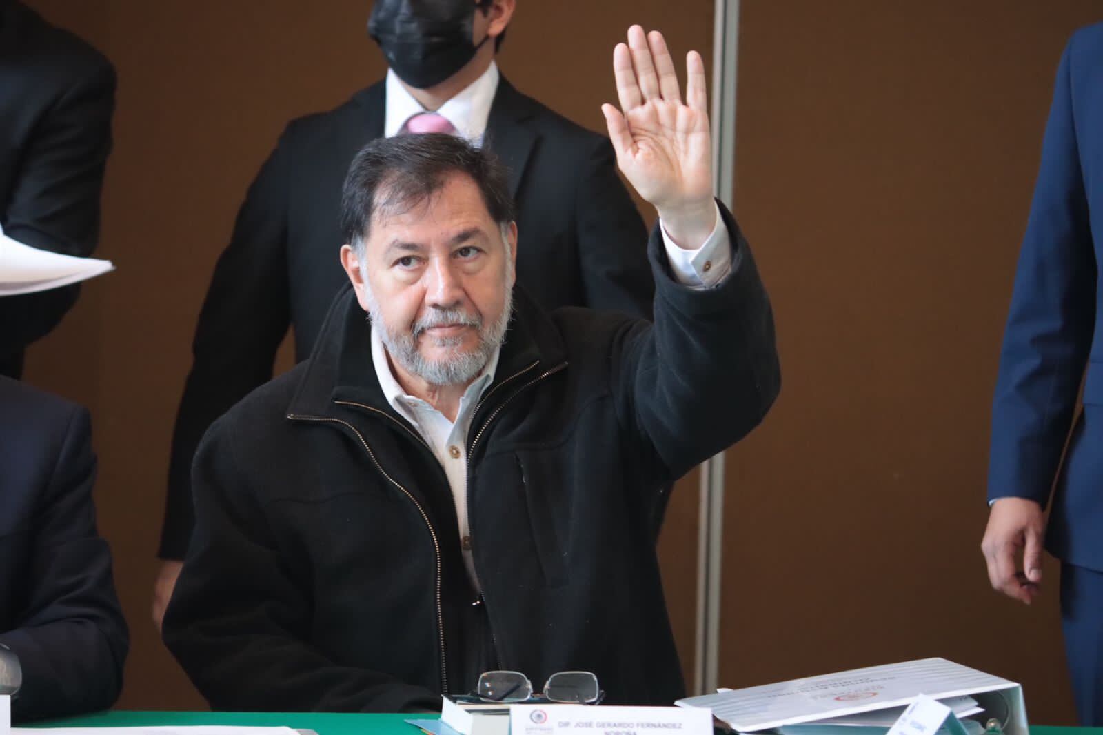 Gerardo Fernández Noroña respaldó las encuestas que lo colocan como sucesor de AMLO