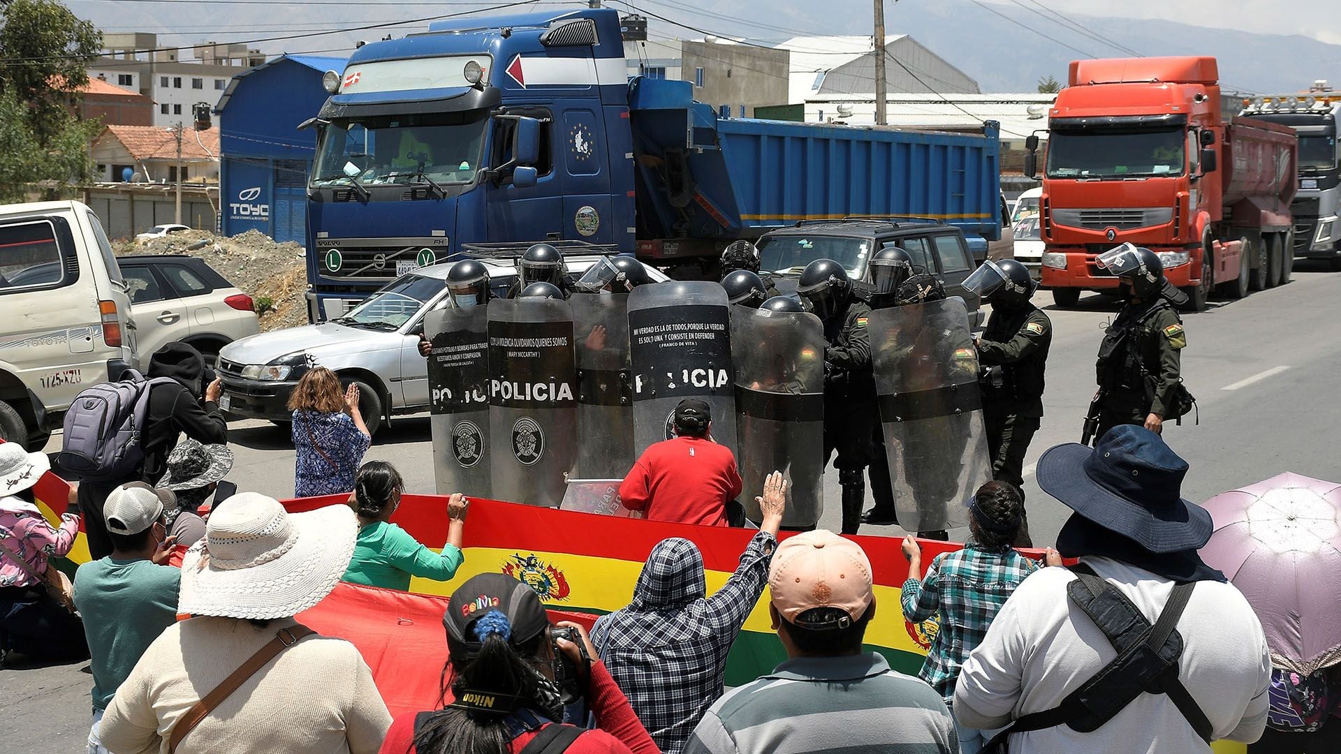 Manifestations en Bolivie