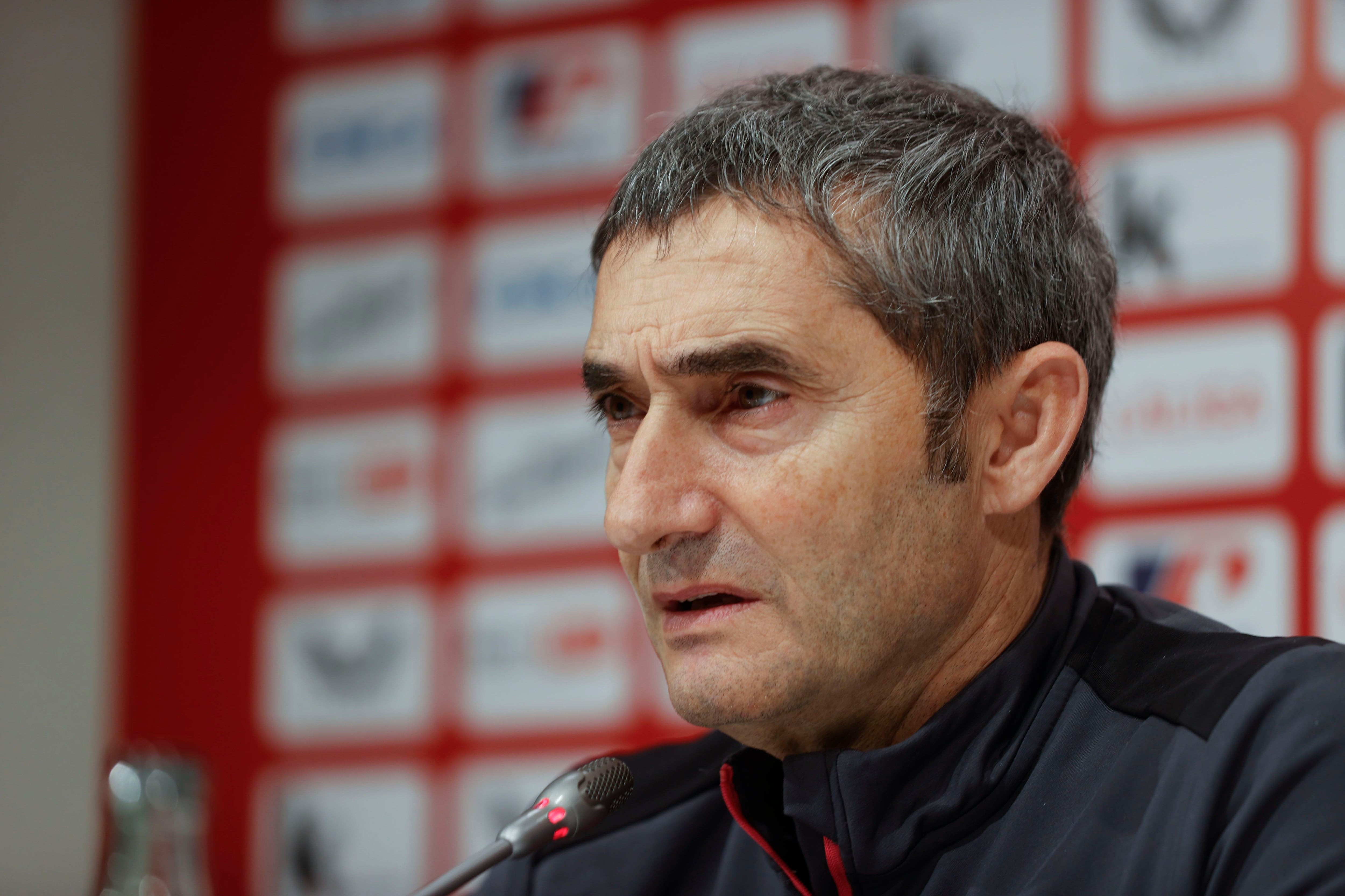 El entrenador del entrenador del Athletic, Ernesto Valverde (EFE/ Luis Tejido) 
