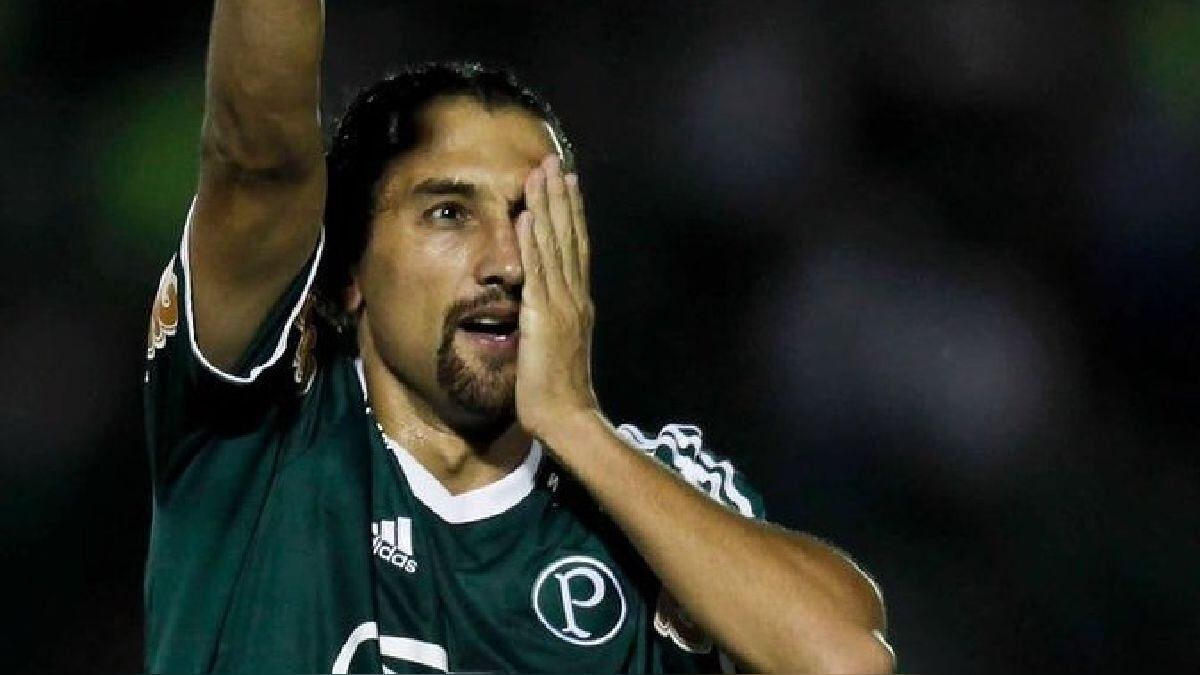 El 'Pirata' se hizo conocido en Brasil al fichar por Palmeiras.