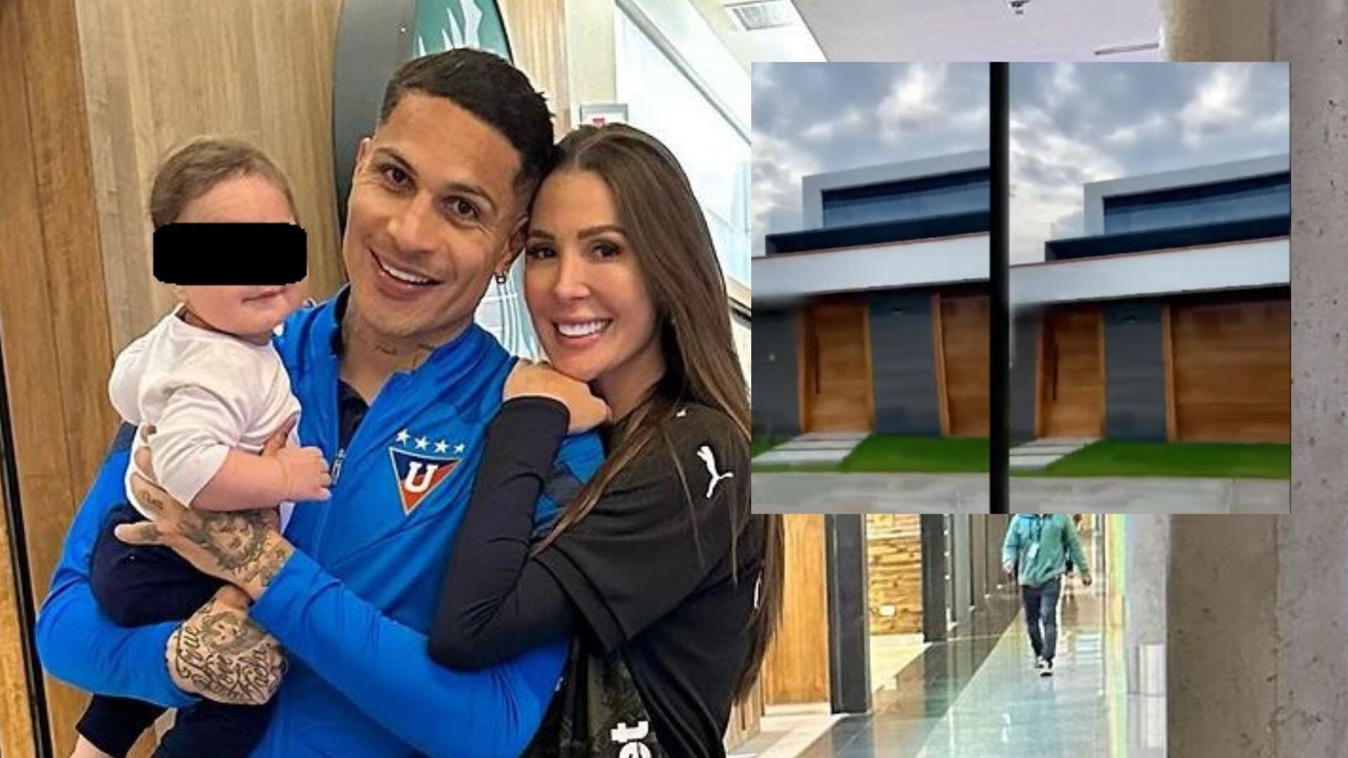 Paolo Guerrero y Ana Paula Consorte: futbolista cambió lujosa mansión que le alquiló los Acuña por nueva casa. ATv. Instagram.