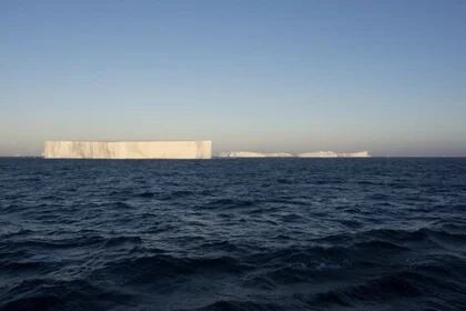  Imagen parcial del iceberg gigante A-68 (Europa Press)