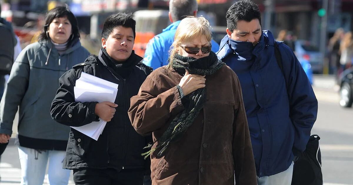 El frío intenso regresa el fin de semana en Ciudad y Gran Buenos Aires