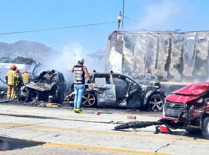 Accidente México-Puebla