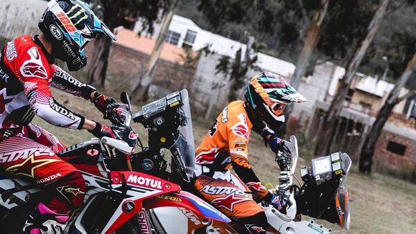 Luciano y Kevin Benavides (KTM y HONDA)