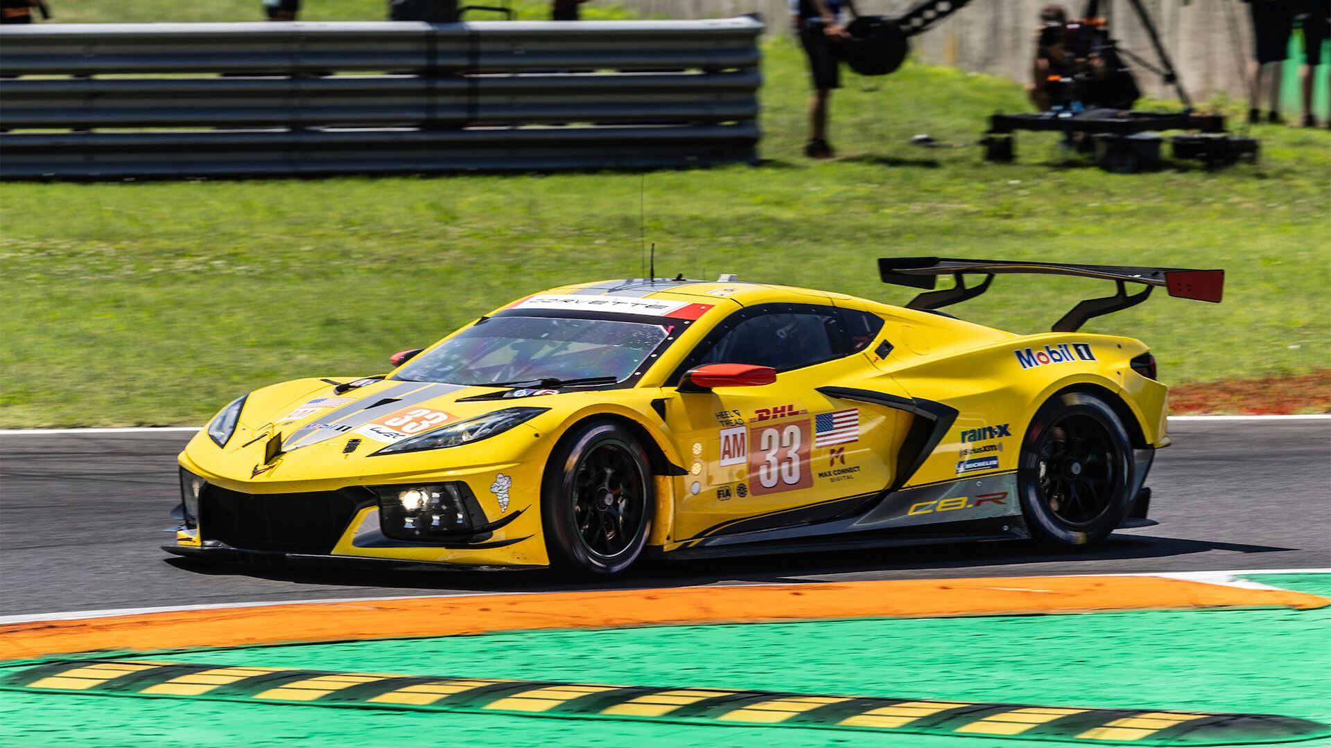 El Corvette actual, Campeón Mundial de Endurance 2023, con el piloto argentino Nicolás Varrone en su tripulación