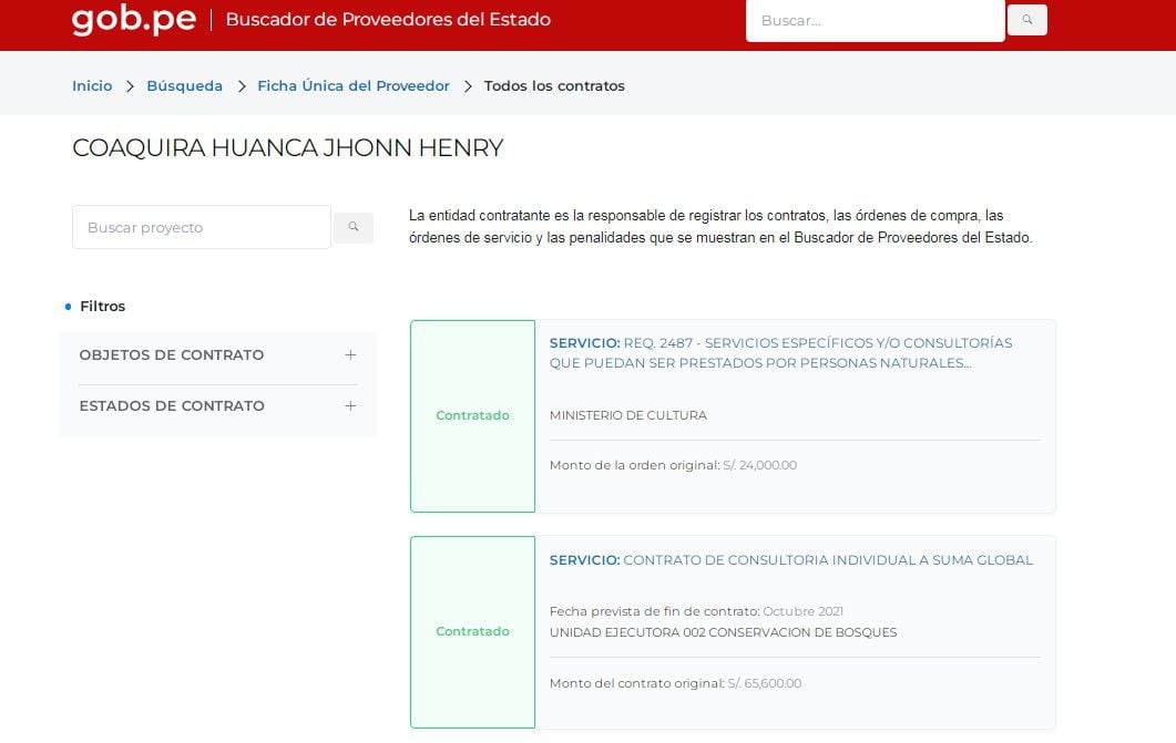 Lourdes Huanca Se Refirió A Los Contratos Que Habría Obtenido Su Hijo “¿tiene Derecho A 9463