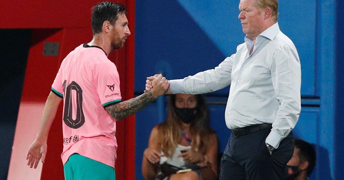 Ronald Koeman salió en defensa de Messi tras la explosiva entrevista con Setién