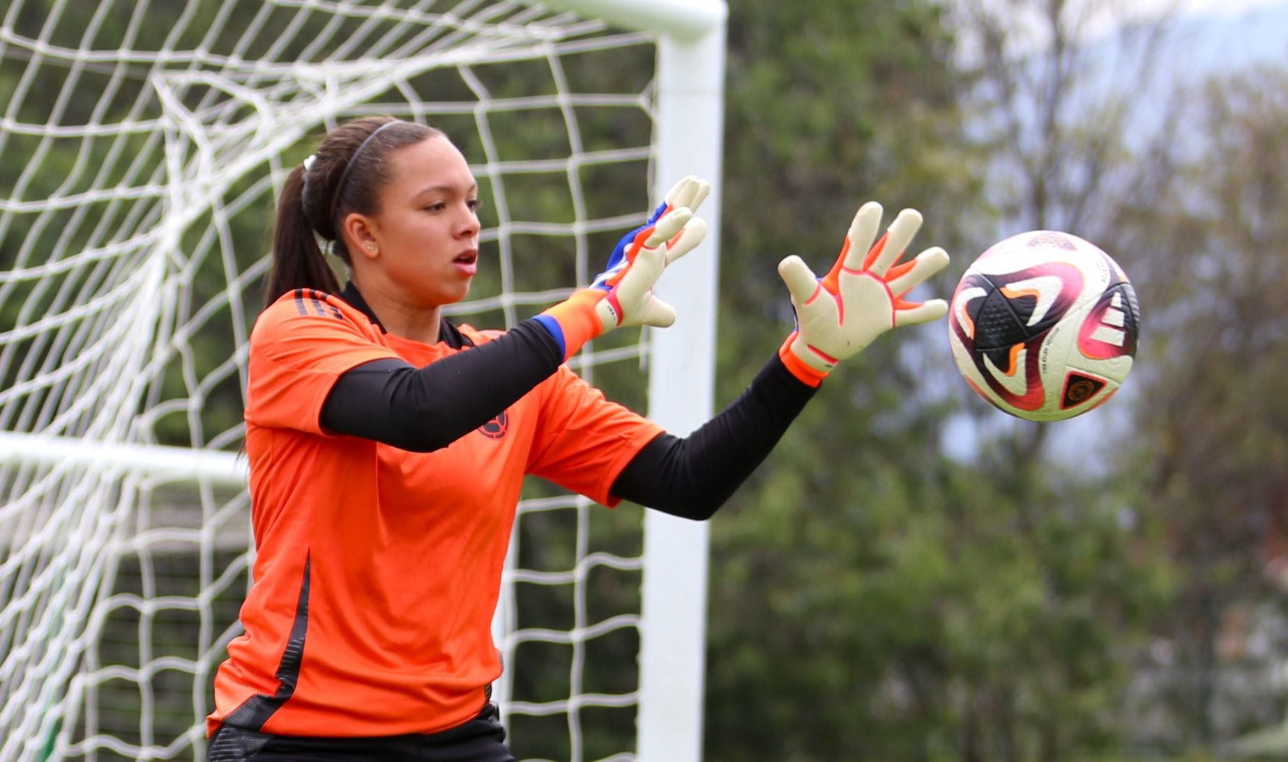 Luisa Agudelo figura de las selecciones sub 17 y sub 20 de Colombia - crédito Federación Colombiana de Fútbol