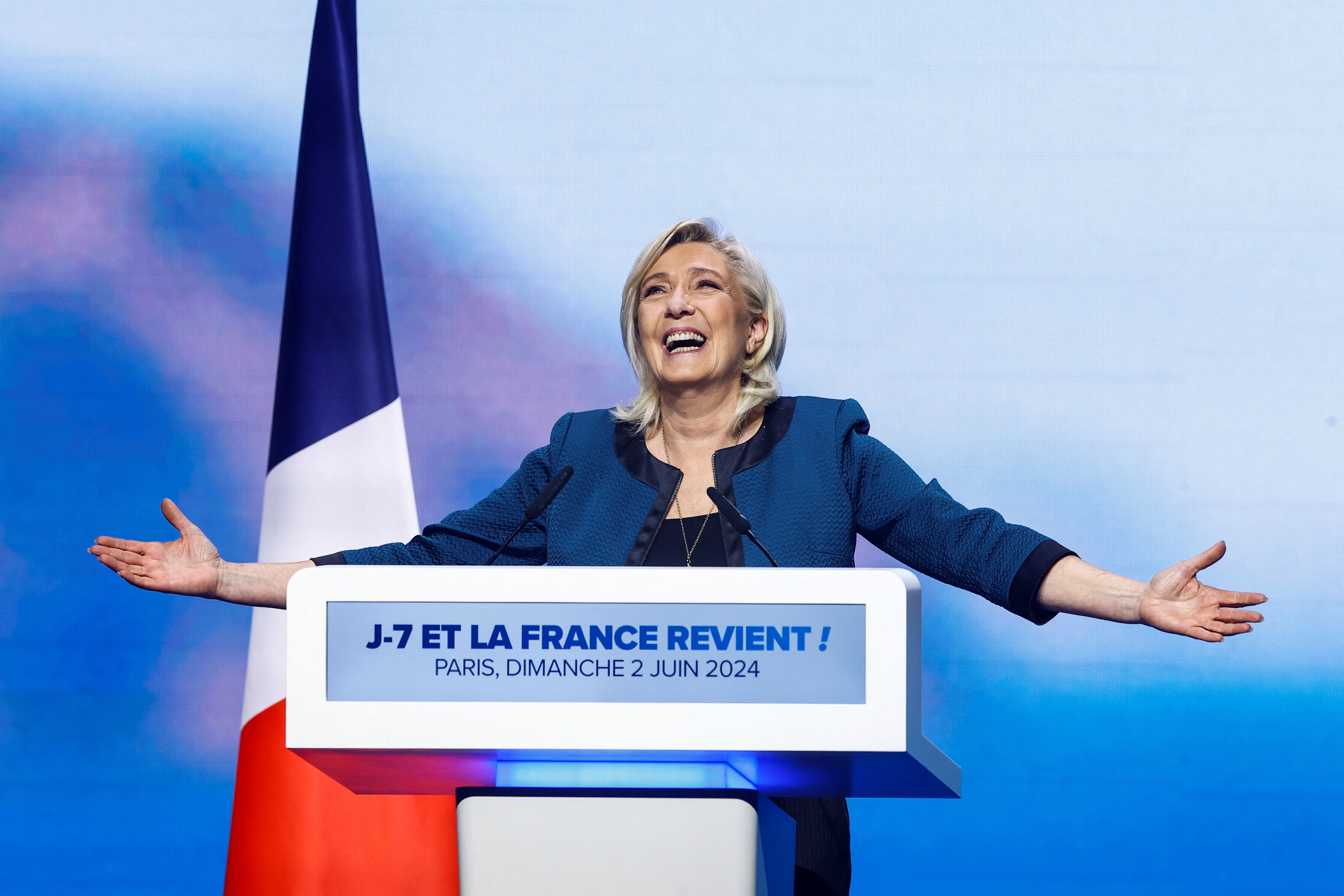 Marine Le Pen. (Christian Hartmann/Reuters)